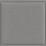 Letto Matrimoniale Contenitore 160x200 in Velluto Grigio e Piedini Argento - Cubo Luxury