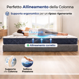 Materasso Memory Foam Altezza 25 cm - Carbon