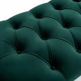 Panca in Velluto Verde