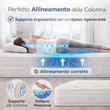 Materasso Memory Foam Altezza 20 cm - Aloe Vera
