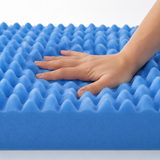 Topper Memory Foam 5 cm Sfoderabile - Aloe Vera