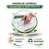 Materasso Matrimoniale Memory Ortopedico Aloe Vera Made in Italy – Medio Rigido, Anallergico, Antiacaro