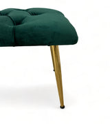 Panca in Velluto Verde