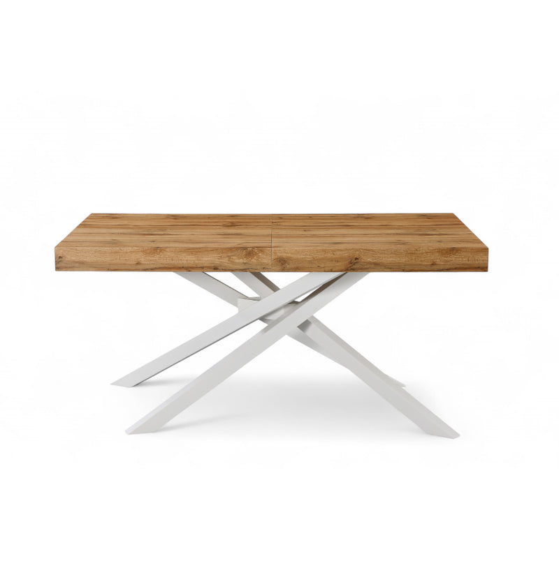 Tavolo da Pranzo Allungabile in Rovere e Metallo – Design Moderno