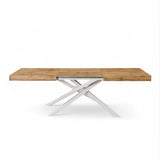 Tavolo da Pranzo Allungabile in Rovere e Metallo – Design Moderno