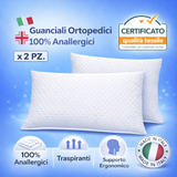 Materasso Matrimoniale 160 x 190 Altezza 20 cm in Aloe Vera Supporto ergonomico • Antibatterico • Antiacaro