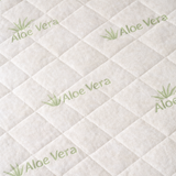 Materasso Alto 25 cm con 5 cm Memory Foam – Aloe Vera