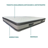 MATERASSO PIAZZA E MEZZA 120x190 MEMORY FOAM